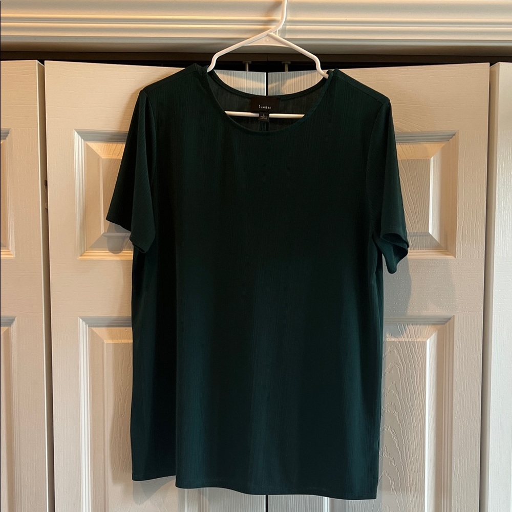 Lumiere Dark Green Blouse
